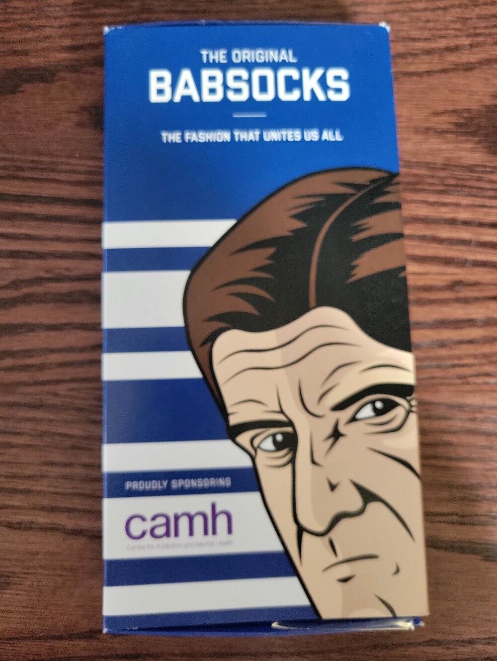 Original Babsocks Mike Babcock CAMH Hockey Socks New Sealed Toronto Maple Leafs